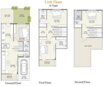 Project Image of 0.0 - 4005.0 Sq.ft 4 BHK Villa for buy in Shreenath Bhagwat Villa Phase 1