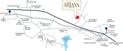 Project Image of 381.0 - 513.0 Sq.ft 1 BHK Apartment for buy in Tharwani Ariana Phase IV
