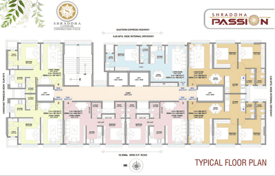 Project Image of 387.18 - 565.11 Sq.ft 1 BHK Apartment for buy in Shraddha Passion