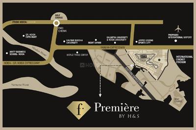 Project Image of 1256 Sq.ft 2 BHK Apartment / Flat for sale in Yeida for Rs. 9600000