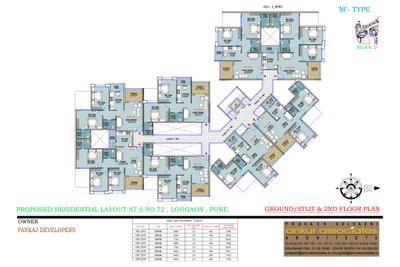 Project Image of 1100 Sq.ft 2 BHK Apartment / Flat for sale in Lohegaon for Rs. 7300000