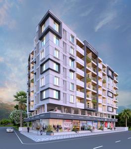 Rukhmini Chhaya Residency Elevation 1