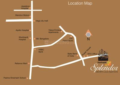 Project Image of 1653 Sq.ft 3 BHK Apartment / Flat for sale in Bommanahalli for Rs. 15800000