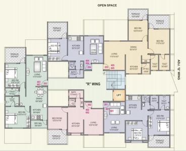 Project Image of 598.0 - 1034.0 Sq.ft 1 BHK Apartment for buy in Nisarg Hardik Phase 2