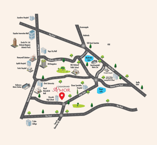 Project Image of 512.0 - 1999.0 Sq.ft 1 BHK Apartment for buy in Casagrand Amor