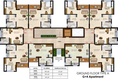 Project Image of 160.0 - 239.0 Sq.ft 1 RK Apartment for buy in Olympeo Neo City