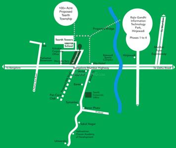 Teerth Aarohi FG Images for Location Plan of Teerth Aarohi FG 1