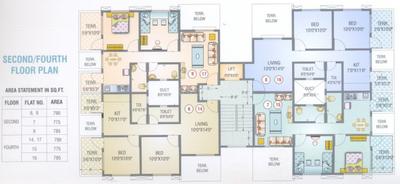 Project Image of 545.0 - 1085.0 Sq.ft 1 BHK Apartment for buy in Media Shrushti Phase I