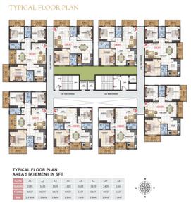 Project Image of 1320.0 - 1870.0 Sq.ft 2 BHK Apartment for buy in Saranya Signature