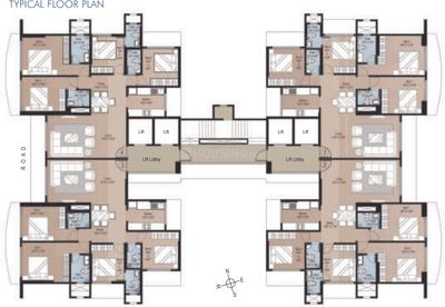 Project Image of 1100.0 - 2200.0 Sq.ft 4 BHK Apartment for buy in DLH Sorrento