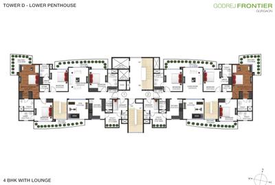 Project Image of 1821.04 - 4611.04 Sq.ft 3 BHK Apartment for buy in Godrej Frontier