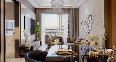 Project Image of 665.42 - 1390.16 Sq.ft 2 BHK Apartment for buy in Raymond The Address By GS Bandra Tower E