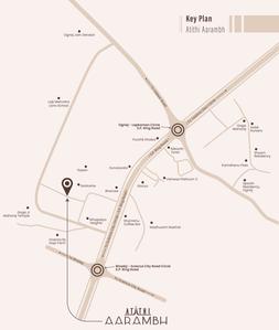 Project Image of 643.36 - 652.72 Sq.ft 2 BHK Apartment for buy in Atithi Aarambh
