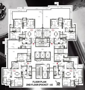 Project Image of 1206.0 - 1324.0 Sq.ft 3.5 BHK Apartment for buy in Alpha Corp Sky1