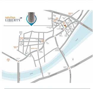 Project Image of 723.12 - 955.4 Sq.ft 2 BHK Apartment for buy in Ganesha Nirvana Liberty