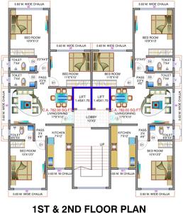 Project Image of 699.0 - 988.0 Sq.ft 2 BHK Apartment for buy in Saaga Parijat CHS