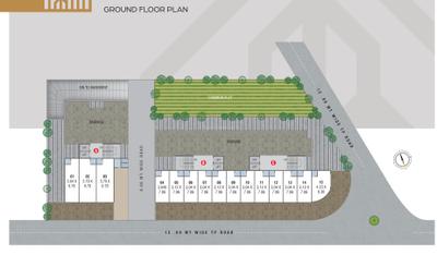Project Image of 599.98 - 609.45 Sq.ft 2 BHK Apartment for buy in Shraddha Satyam Residency