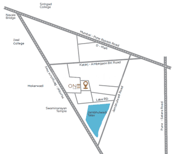Project Image of 299.67 - 481.68 Sq.ft 1 BHK Apartment for buy in Raviraj One Residency Phase 2