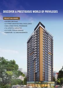 Project Image of 0.0 - 637.0 Sq.ft 2 BHK Apartment for buy in Ruparel Zinnia