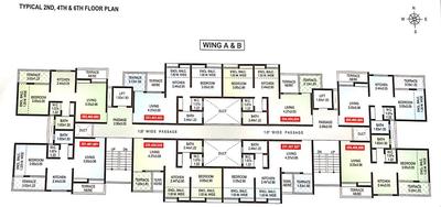 Project Image of 0.0 - 436.0 Sq.ft 1 BHK Apartment for buy in Trimurti Swapngandh