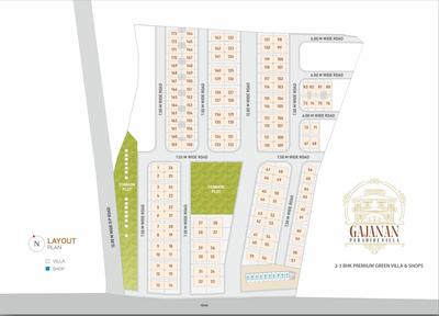 Gajanan Paradise Villa Layout Plan 1