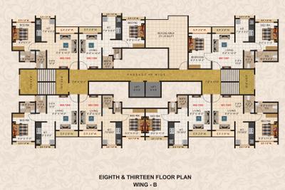Project Image of 195.47 - 463.92 Sq.ft 1 RK Apartment for buy in Shreeji Heights Wing A And Wing B