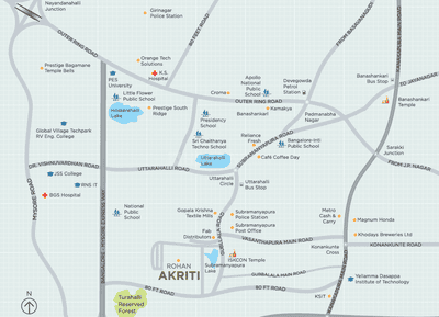 Project Image of 589.0 - 756.0 Sq.ft 1 BHK Apartment for buy in Rohan Akriti Building 2