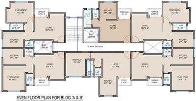 Project Image of 328.0 - 367.0 Sq.ft 1 BHK Apartment for buy in Oswal Namo Panchratna Residency