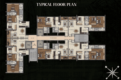Project Image of 792.0 - 1123.0 Sq.ft 2 BHK Apartment for buy in Shree Jewel Crest