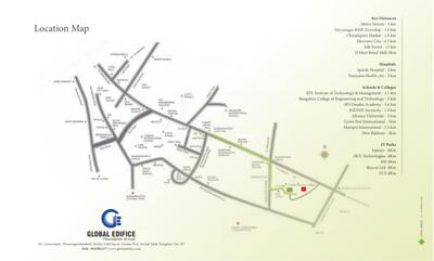 Project Image of 670.0 - 1050.0 Sq.ft 1 BHK Apartment for buy in Global Green Apple Hikes