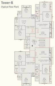 Project Image of 526.14 - 569.84 Sq.ft 2 BHK Apartment for buy in Dhanraj Shikhar Residency