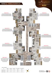 Project Image of 740.45 - 1189.2 Sq.ft 2 BHK Apartment for buy in Vardhaman Skysymphony