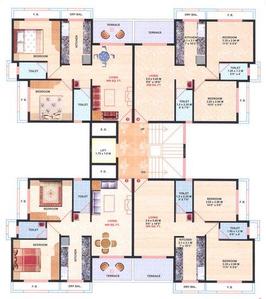 Project Image of 0.0 - 960.0 Sq.ft 2 BHK Apartment for buy in EV Carmel Apartments