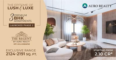 Project Image of 1498 Sq.ft 3 BHK Apartment / Flat for sale in Serilingampally for Rs. 19500000