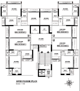 Project Image of 421.19 - 650.25 Sq.ft 1 BHK Apartment for buy in Laxmi Heights
