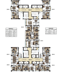 Project Image of 942 Sq.ft 2 BHK Apartment / Flat for sale in Kandivali West for Rs. 23100000