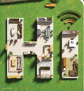 Project Image of 469.63 - 1197.05 Sq.ft 1 BHK Apartment for buy in Shapoorji Pallonji Parkwest Cedar Tower 8