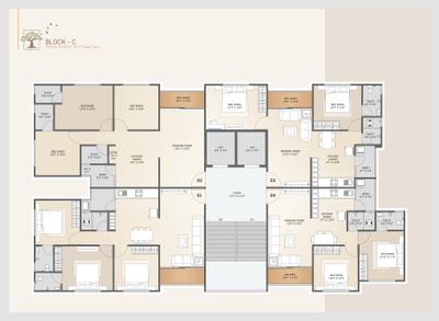 Project Image of 546.7 - 847.44 Sq.ft 2 BHK Apartment for buy in Raghuvir Aryaman Kalpvruksh