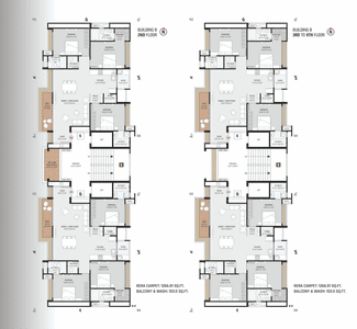 Project Image of 1266.91 - 2200.68 Sq.ft 3 BHK Apartment for buy in Aston Aroma