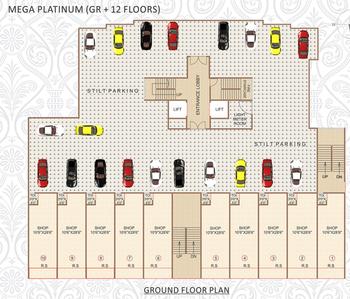 Mega Atmaram Kene Residency Cluster Plan 1