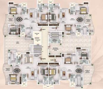 Project Image of 1670.0 - 4340.0 Sq.ft 3 BHK Apartment for buy in Amvisha Siddharth Lotus