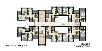 Project Image of 318.07 - 540.89 Sq.ft 1 BHK Apartment for buy in Thanekar Civic Phase II