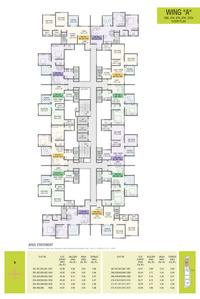 Project Image of 614.19 - 734.85 Sq.ft 2 BHK Apartment for buy in Nirman Aura Wing A