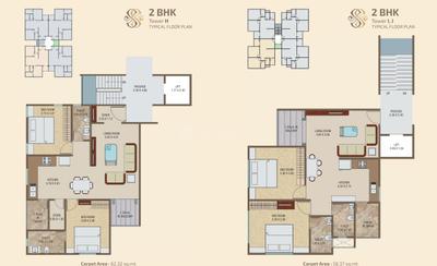 Project Image of 515.48 - 755.3 Sq.ft 2 BHK Apartment for buy in Sukhdham Signature