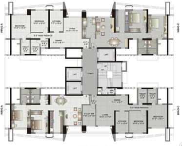 Project Image of 1220.0 - 1368.0 Sq.ft 2.5 BHK Apartment for buy in Kalpataru Gardens II