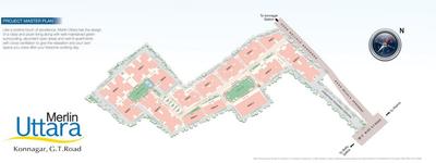 Project Image of 1604 Sq.ft 3 BHK Apartment / Flat for sale in Konnagar for Rs. 4500000