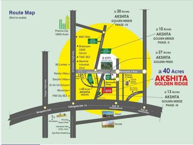 Project Image of 1224.0 - 4500.0 Sq.ft Residential Plot Plot for buy in Akshita Golden Ridge