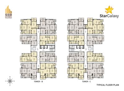 Project Image of 634.0 - 1437.0 Sq.ft 2 BHK Apartment for buy in Star Galaxy 1 Phase II