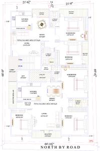 Project Image of 1275.0 - 1660.0 Sq.ft 2 BHK Apartment for buy in Asrithas Lotus Residency