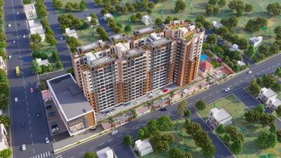 Project Image of 688.0 - 970.58 Sq.ft 2 BHK Apartment for buy in Officers Enclave
